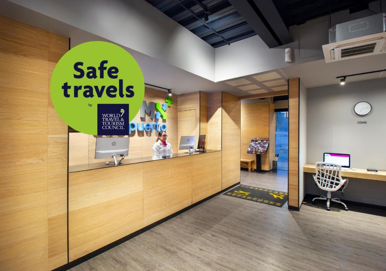 Hotel Mx Aeropuerto Mexikóváros Kültér fotó